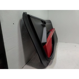 2018 TOYOTA CAMRY FRONT RIGHT PASSENGER SIDE DOOR TRIM PANEL RED OEM