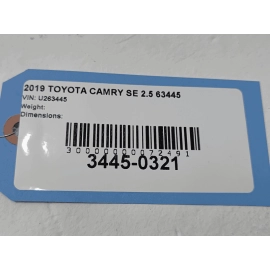 TOYOTA CAMRY 2.5L ENGINE COOLANT BY-PASS WATER HOSE TUBE PIPE 2018 - 2021 OEM