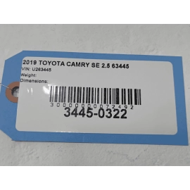 2018-2025 TOYOTA CAMRY 2.5L ENGINE TIMING CONTROL VARIABLE VALVE SOLENOID OEM