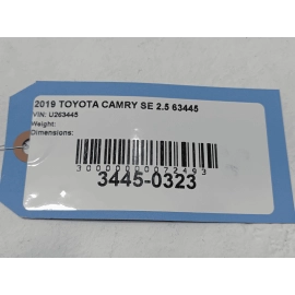 TOYOTA CAMRY 2.5L ENGINE MOTOR WIRE WIRING HARNESS No.6 OEM 2018-2022