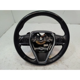 2018-2024 TOYOTA CAMRY STEERING WHEEL WITH PADDLE SHIFTER SWITCH LEATHER OEM
