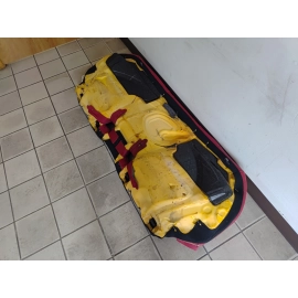 2018 TOYOTA CAMRY XSE REAR SEAT LOWER BOTTOM CUSHION PAD RED LEATHER LB30 OEM