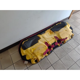 2018 TOYOTA CAMRY XSE REAR SEAT LOWER BOTTOM CUSHION PAD RED LEATHER LB30 OEM