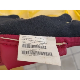 2018 TOYOTA CAMRY XSE REAR SEAT LOWER BOTTOM CUSHION PAD RED LEATHER LB30 OEM