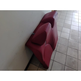 2018 TOYOTA CAMRY XSE REAR SEAT RIGHT PASSENGER SIDE UPPER CUSHION PAD RED OEM