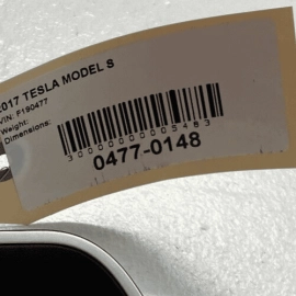 TESLA MODEL S 2012 - 2020 DASH DASHBOARD SPEEDOMETER CLUSTER BEZEL COVER OE