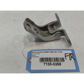 2018-2024 TOYOTA CAMRY FRONT RIGHT PASSENGER SIDE DOOR UPPER HINGE OEM