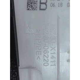 TOYOTA CAMRY 2018-2024 REAR LEFT DRIVER SIDE DOOR ARMREST PANEL TRIM black OEM