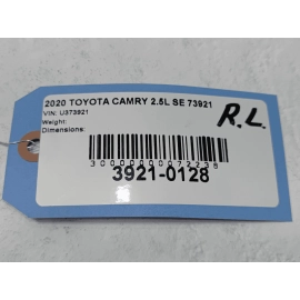 TOYOTA CAMRY 2018-2024 REAR LEFT DRIVER SIDE DOOR ARMREST PANEL TRIM black OEM