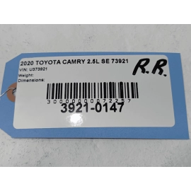 TOYOTA CAMRY REAR PASSENGER DOOR ON BODY WEATHERSTRIP INNER SEAL 2018-2024 OEM