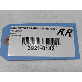 TOYOTA CAMRY 2018-2024 REAR PASSENGER SIDE DOOR ARMREST ARM REST PANEL BLACK OEM