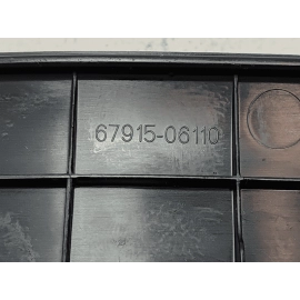 TOYOTA CAMRY PASSENGER SIDE DOOR SILL SCUFF PLATE TRIM COVER BLACK 2018-2024 OEM