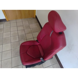 2018 TOYOTA CAMRY XSE FRONT RIGHT PASSENGER SIDE SEAT ASSEMBLY LEATHER RED OEM