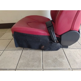 2018 TOYOTA CAMRY XSE FRONT RIGHT PASSENGER SIDE SEAT ASSEMBLY LEATHER RED OEM