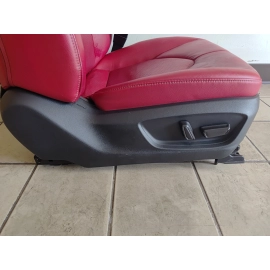 2018 TOYOTA CAMRY XSE FRONT RIGHT PASSENGER SIDE SEAT ASSEMBLY LEATHER RED OEM