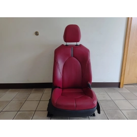 2018 TOYOTA CAMRY XSE FRONT RIGHT PASSENGER SIDE SEAT ASSEMBLY LEATHER RED OEM