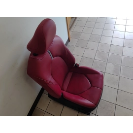 2018 TOYOTA CAMRY XSE FRONT RIGHT PASSENGER SIDE SEAT ASSEMBLY LEATHER RED OEM