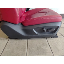2018 TOYOTA CAMRY XSE FRONT RIGHT PASSENGER SIDE SEAT ASSEMBLY LEATHER RED OEM