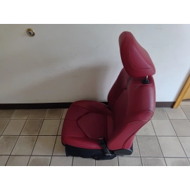 2018 TOYOTA CAMRY XSE FRONT RIGHT PASSENGER SIDE SEAT ASSEMBLY LEATHER RED OEM