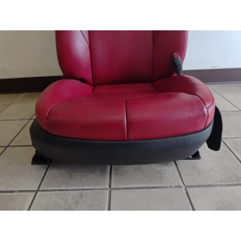 2018 TOYOTA CAMRY XSE FRONT RIGHT PASSENGER SIDE SEAT ASSEMBLY LEATHER RED OEM