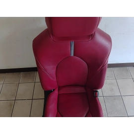 2018 TOYOTA CAMRY XSE FRONT RIGHT PASSENGER SIDE SEAT ASSEMBLY LEATHER RED OEM