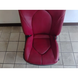 2018 TOYOTA CAMRY XSE FRONT RIGHT PASSENGER SIDE SEAT ASSEMBLY LEATHER RED OEM