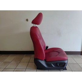 2018 TOYOTA CAMRY XSE FRONT RIGHT PASSENGER SIDE SEAT ASSEMBLY LEATHER RED OEM