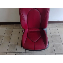 2018 TOYOTA CAMRY XSE FRONT LEFT DRIVER SIDE SEAT ASSEMBLY LEATHER RED OEM
