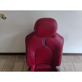 2018 TOYOTA CAMRY XSE FRONT LEFT DRIVER SIDE SEAT ASSEMBLY LEATHER RED OEM