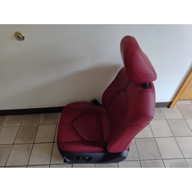 2018 TOYOTA CAMRY XSE FRONT LEFT DRIVER SIDE SEAT ASSEMBLY LEATHER RED OEM