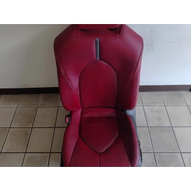 2018 TOYOTA CAMRY XSE FRONT LEFT DRIVER SIDE SEAT ASSEMBLY LEATHER RED OEM