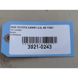 2018-2024 TOYOTA CAMRY ROOF HEADLINER CEILING PANEL TRIM COVER W/ WIRE GRAY OEM