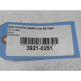 TOYOTA CAMRY 2018-2020 SE XSE ELECTRIC POWER STEERING GEAR RACK & PINION OEM