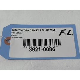 TOYOTA CAMRY FRONT DRIVER SIDE DOOR SILL SCUFF PLATE TRIM COVER 2018 - 2024 OEM