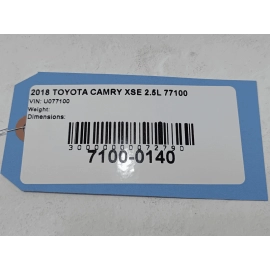 2018 - 2024 TOYOTA CAMRY REAR TRUNK DECK LID LATCH LOCK CYLINDER  W/CABLE OEM