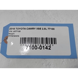 2018-2025 TOYOTA CAMRY  REAR 3RD ROW HIGH MOUNTED BRAKE STOP LIGHT LAMP OEM