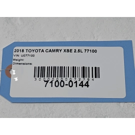 2018 - 2024 TOYOTA CAMRY REAR TRUNK DECK LID RELEASE SWITCH BUTTON OEM