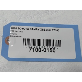 2018-2025 TOYOTA CAMRY REAR KEY LESS ENTRY PASSIVE ANTENNA MODULE UNIT OEM