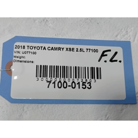 2018-2025 TOYOTA CAMRY FRONT LEFT DRIVER SIDE FENDER BRACKET BRACE *2PS* OEM