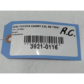 TOYOTA CAMRY REAR CENTER SEAT BELT SEATBELT RETRACTOR SECOND 2 ROW OEM 2018-2024