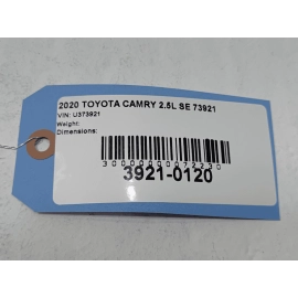 TOYOTA CAMRY 2020 MULTIPLEX NETWORK BODY COMPUTER CONTROL MODULE OEM