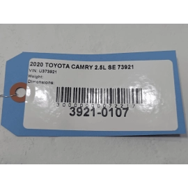 2018-2024 TOYOTA CAMRY DASH DASHBOARD PASSENGER SIDE TRIM COVER PANEL BLACK OEM