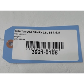 18-2020 TOYOTA CAMRY CENTER CONSOLE TOP BEZEL COVER PANEL & CUP HOLDER SHIFT OEM