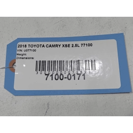 2018 - 2025 TOYOTA CAMRY HOOD BONNET LOCK LATCH OEM
