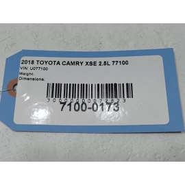 2018-2024 TOYOTA CAMRY 2.5L BATTERY NEGATIVE GROUND CABLE WIRE HARNESS OEM
