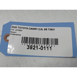 TOYOTA CAMRY SE CENTER CONSOLE BACK TRIM COVER PANEL 2018-2024 OEM