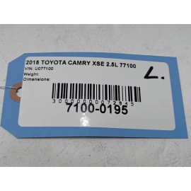 2018 - 2025 TOYOTA CAMRY FRONT DRIVER SIDE LOW PITCH NOTE TONE HORN SIGNAL OEM