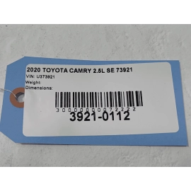 TOYOTA CAMRY REAR 3RD ROW HIGH MOUNTED BRAKE STOP LIGHT LAMP OEM 2018-2024