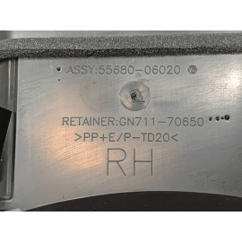 TOYOTA CAMRY SE DASH DASHBOARD PASSENGER SIDE BEZEL MOLDING & AIR VENT 19-20 OEM