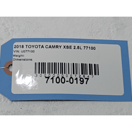 2018-2024 TOYOTA CAMRY BATTERY CABLE TERMINAL POSITIVE TERM HOLDER COVER OEM